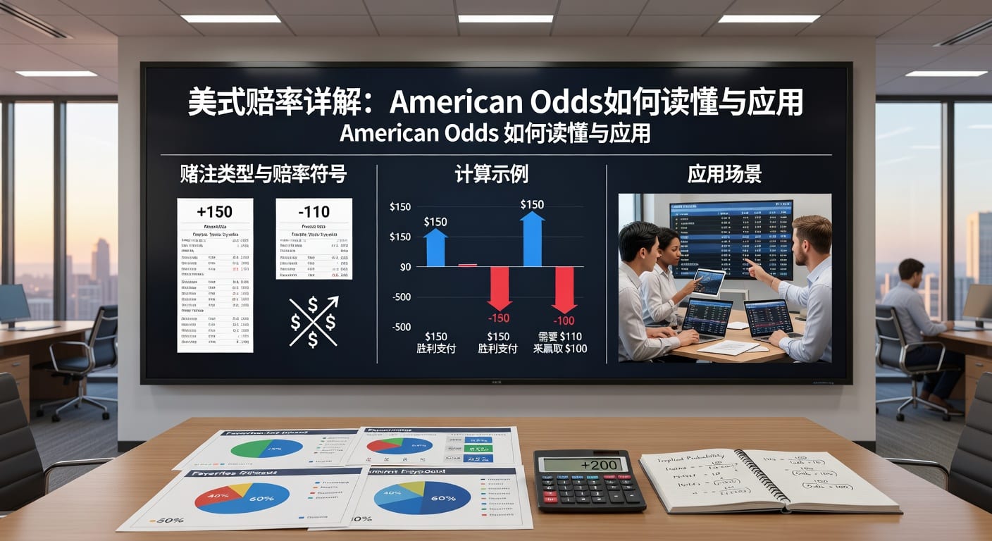 美式赔率 american odds 读法与换算指南