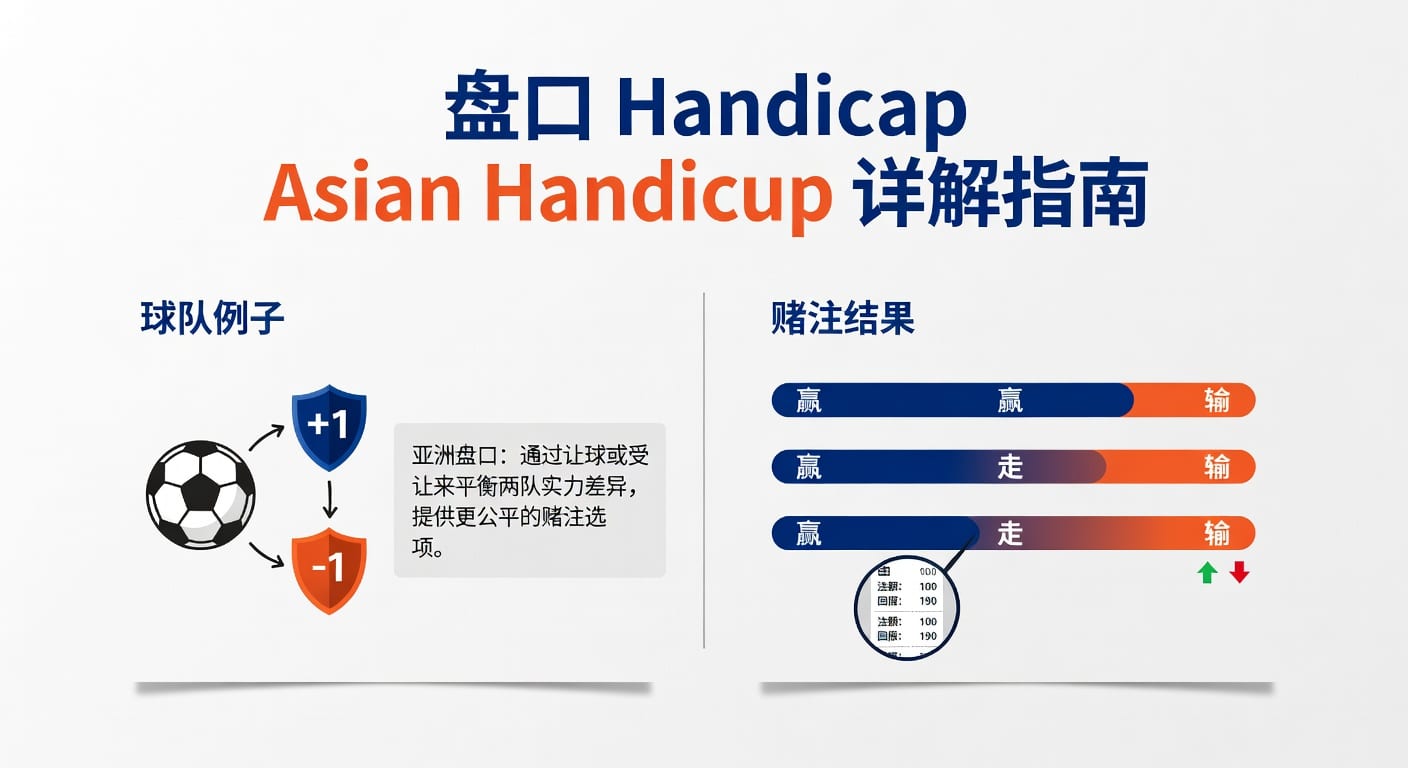 盘口 handicap asian handicap 规则与读盘实战