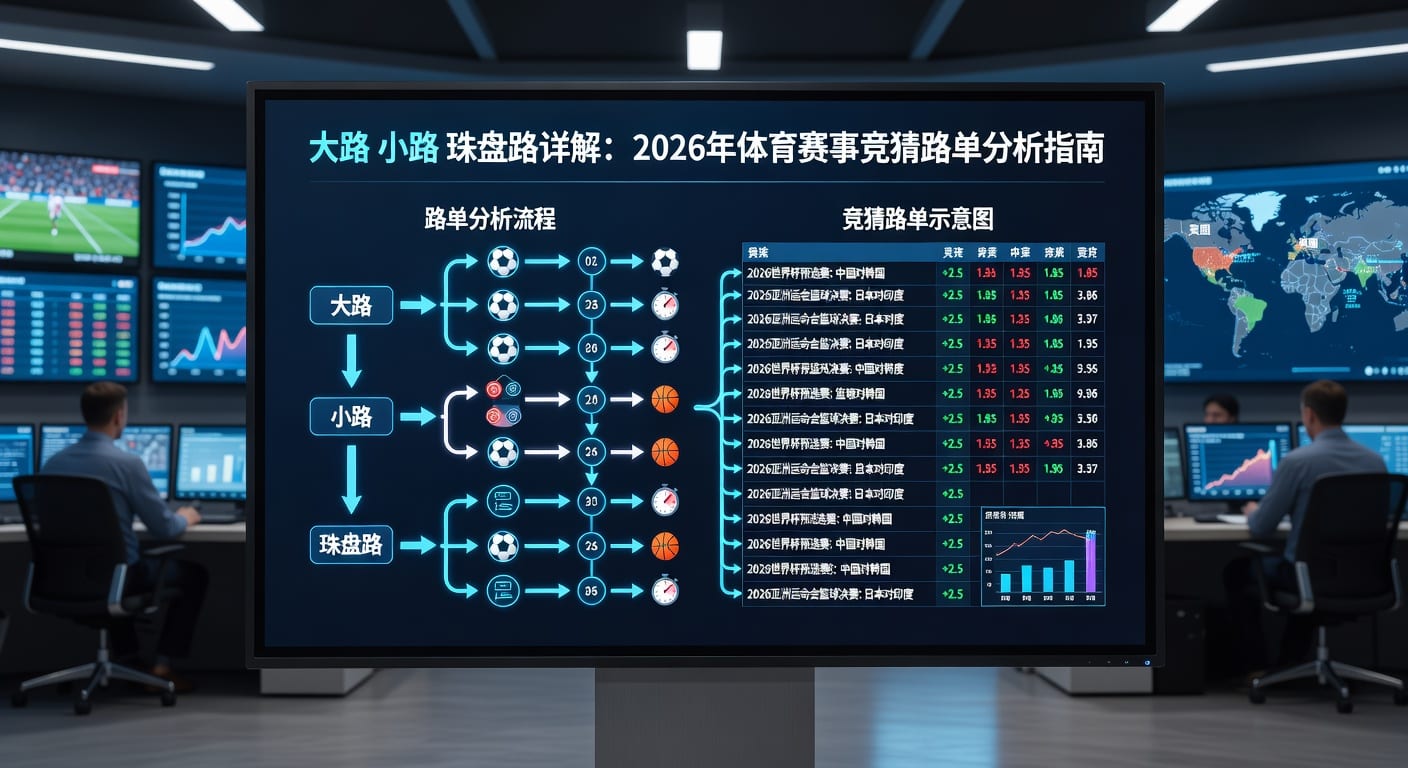 大路小路珠盘路走势判断与实战解析