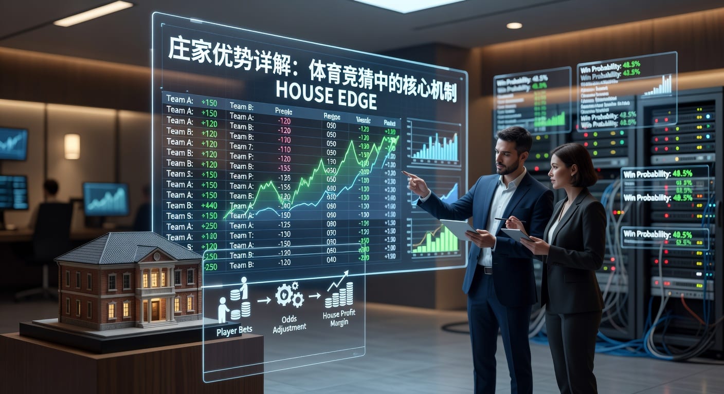 庄家优势 house edge：体育博彩利润逻辑与实战理解