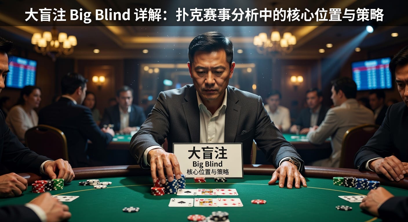 大盲注 big blind：位置意义与实战判断