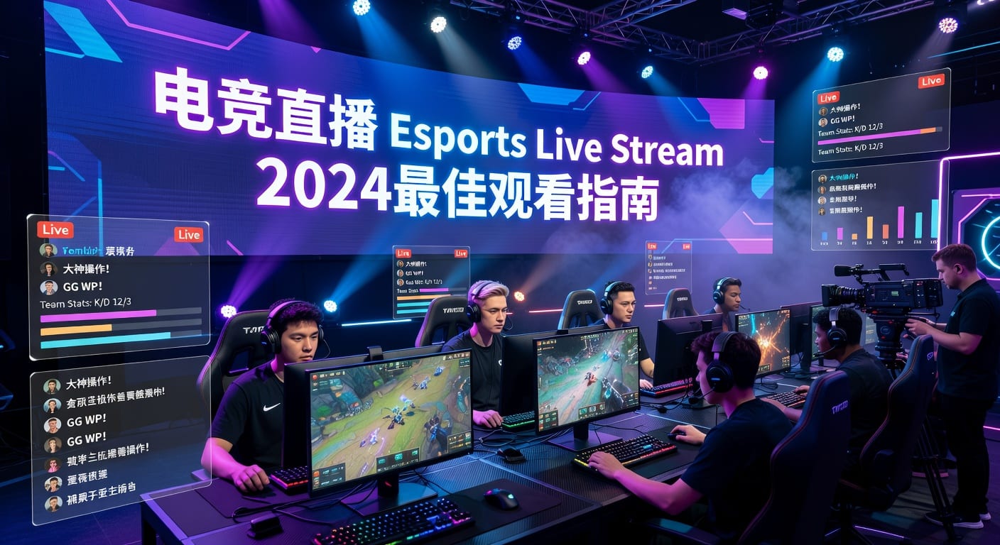 电竞直播 Esports Live Stream 观看策略与赛事实时解读