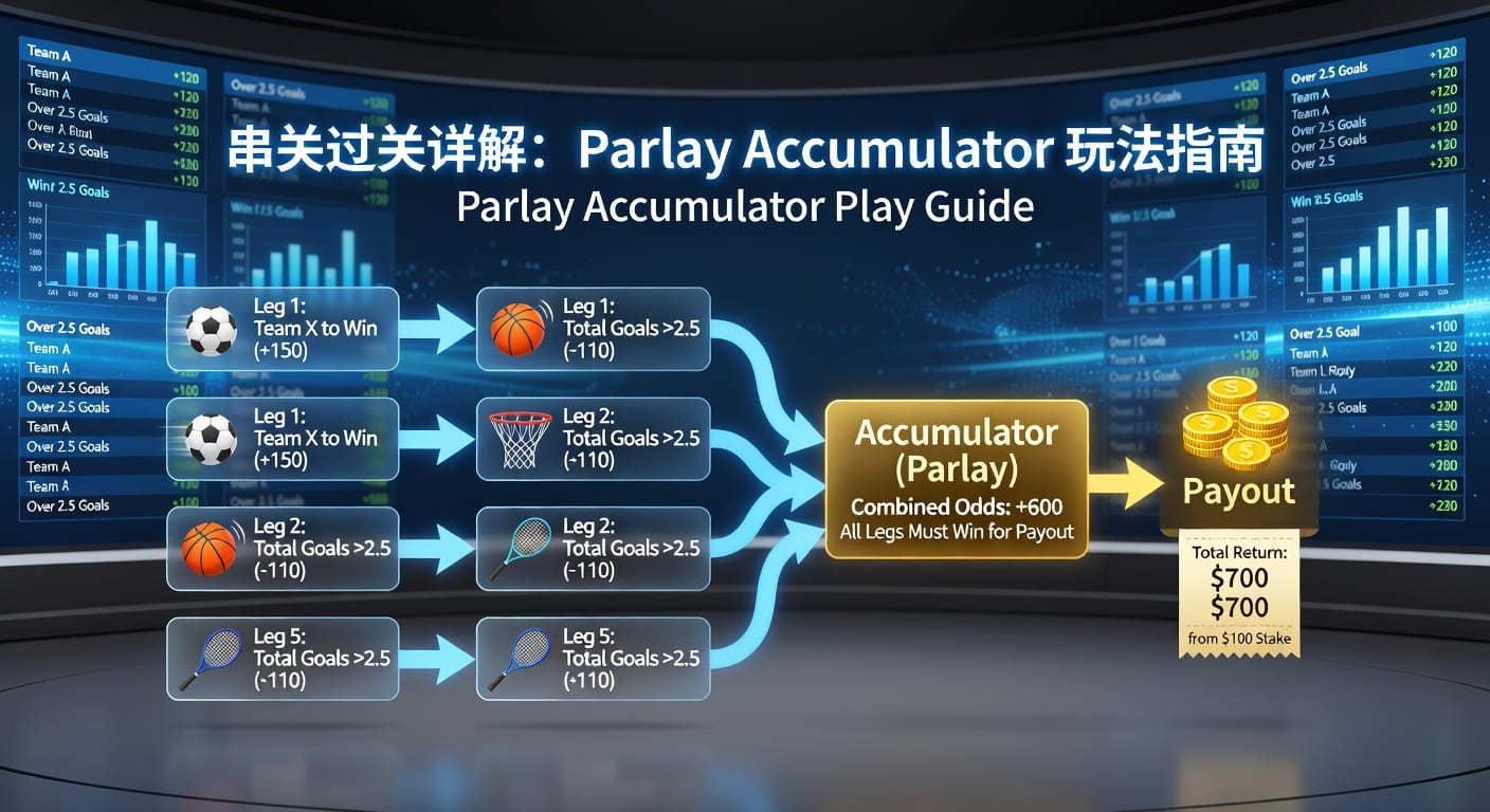 过关 parlay accumulator 实战解析：规则、赔率与风控